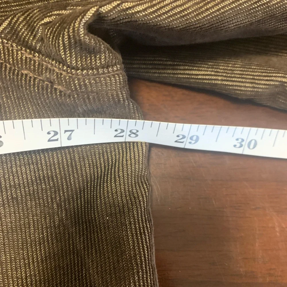 Avenue Jeans Corduroy Jacket Size‎ 26/28 Snap Front